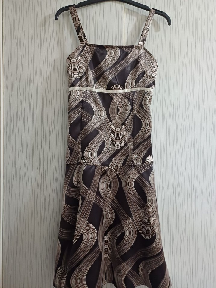 Desenli  Elbise - Görsel 5