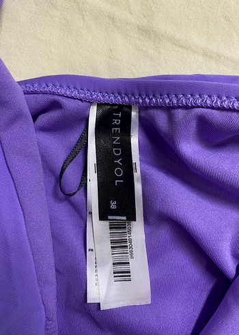 Mor İp Askılı Kadın Mayo - Görsel 2