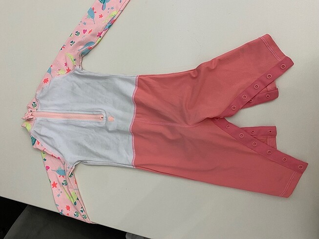 9-12 Ay Beden Decathlon uvkorumalı çocuk mayo ve slip stop