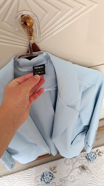 xl Beden Blazer mavi ceket