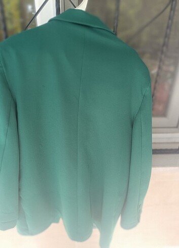 xl Beden yeşil Renk Blazer ceket