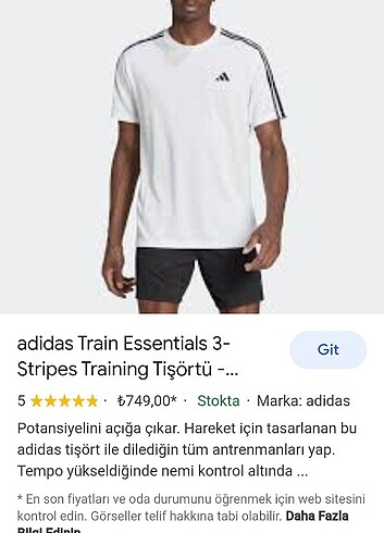 ORJİNAL ADİDAS T-SHİRT 