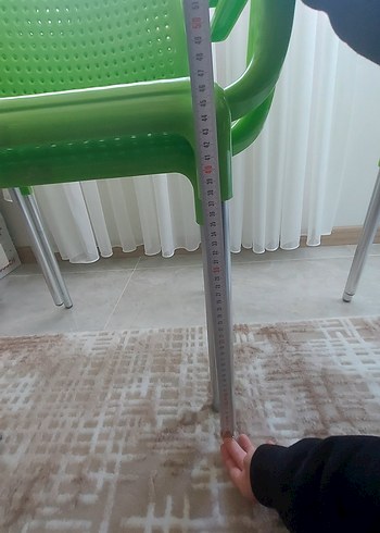 ALEMİNYUM AYAKLI 4 ADET SANDALYE - Görsel 5