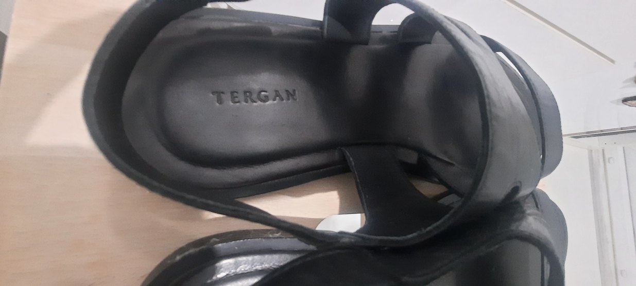 Siyah Erkek Tokalı Sandalet - Görsel 5