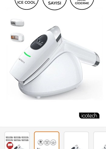 Icotech Beyaz Lazer Epilasyon Cihazı - Görsel 2
