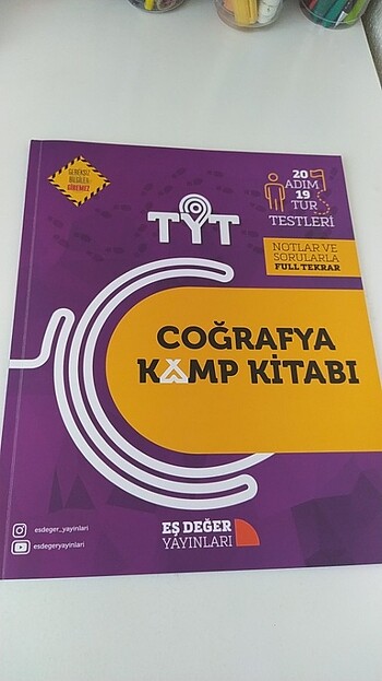 Eş Değer Coğrafya Kamp Kitabı Full Tekrar
