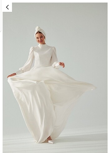 38 Beden beyaz Renk House of Zarif Nikah elbisesi 