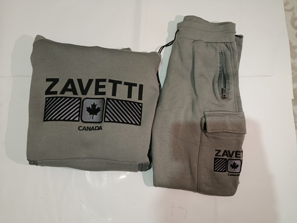 Gri Kapüşonlu Erkek Eşofman Takımı - Görsel 2