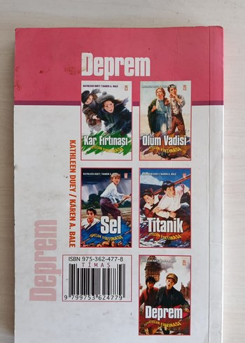 Deprem Heyecan Fırtınası - Kathleen Duey - Görsel 2