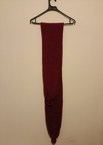 Örgü Bohem Kadın Bere atkı eldiven takım - Görsel 6