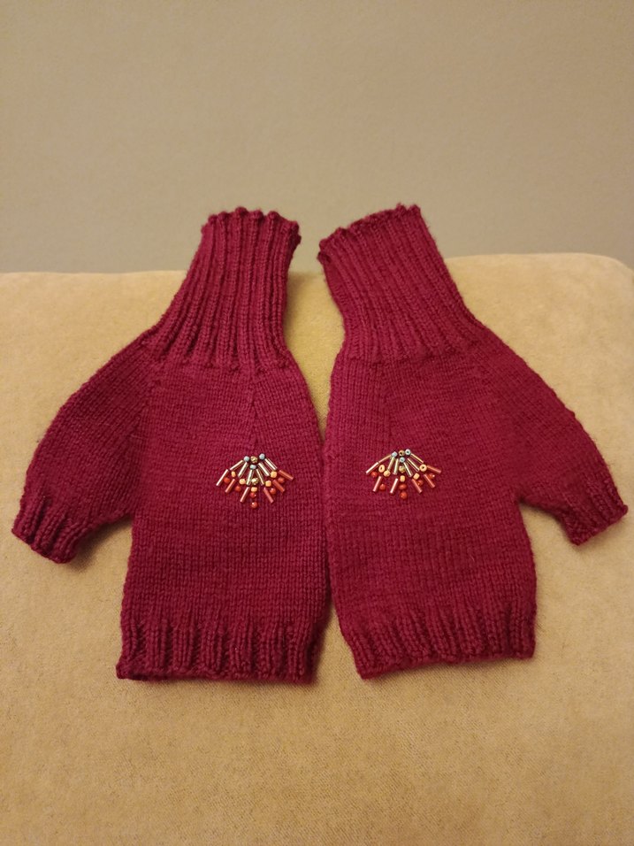 Örgü Bohem Kadın Bere atkı eldiven takım - Görsel 4