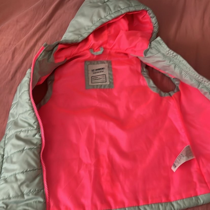 Kız Çocuk su yeşili şişme yelek - Görsel 2