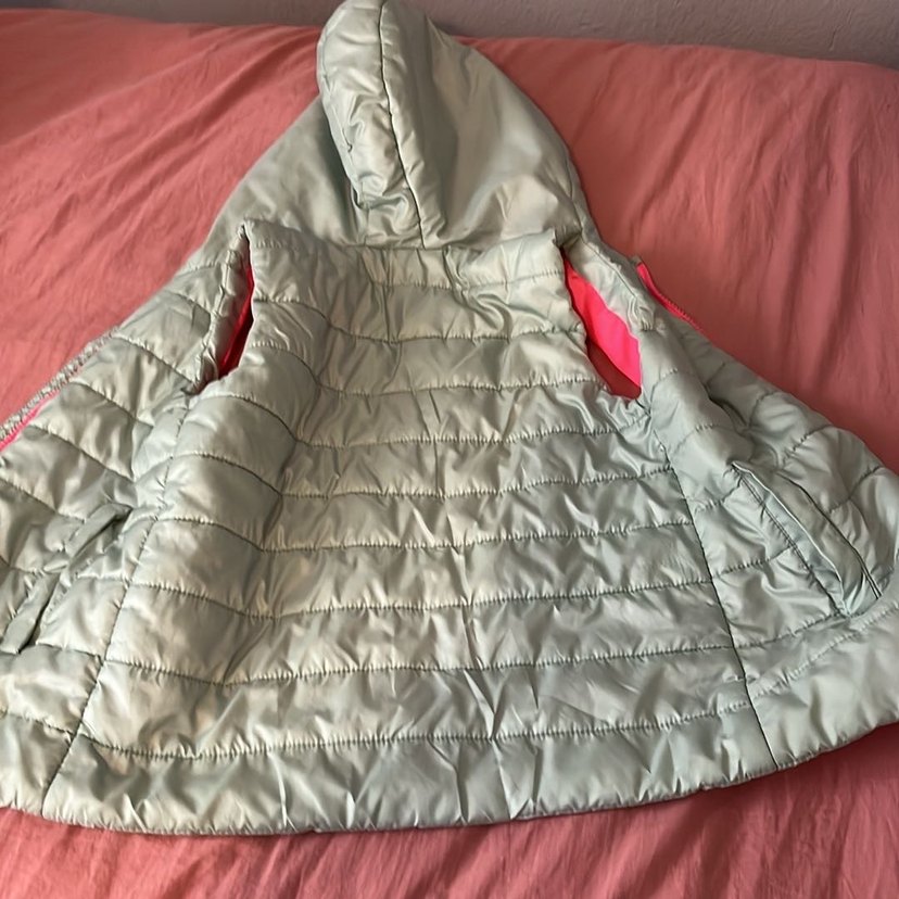 Kız Çocuk su yeşili şişme yelek - Görsel 5