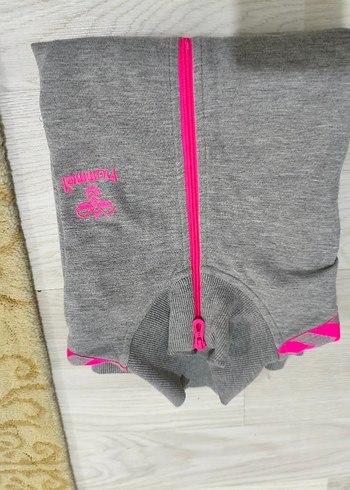 Hummel marka Bayan Gri Fermuarlı Sweatshirt - Görsel 3