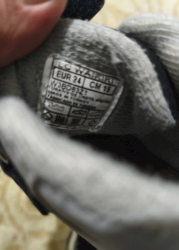 LC Waikiki Gri Erkek Çocuk Spor Ayakkabı Velcro - Görsel 4