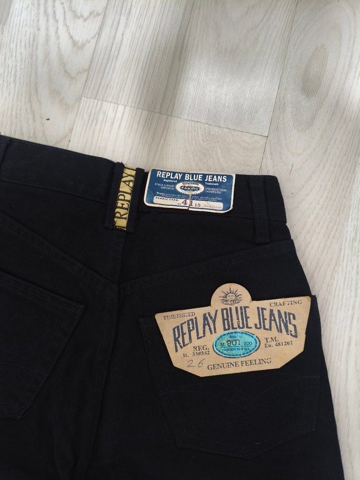 Replay Siyah Denim Jean — görsel 2/4