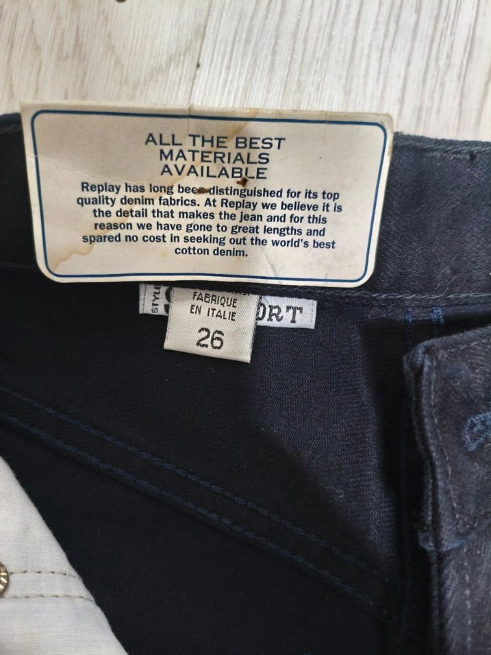 Replay Siyah Denim Jean — görsel 4/4