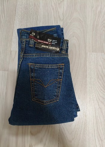 Pierre Cardin Koyu Mavi Denim Bayan Jean