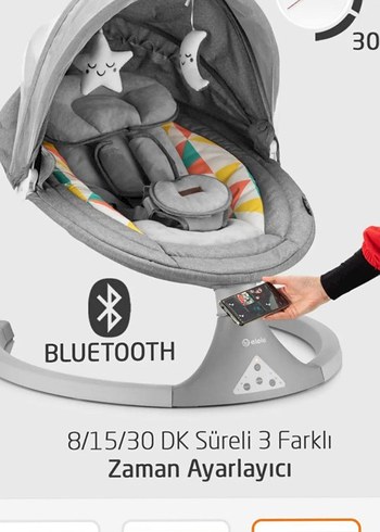 Elele Otomatik Sallanan Ana kucağı - Görsel 5