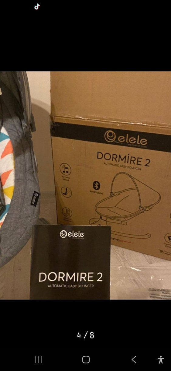 Elele Otomatik Sallanan Ana kucağı - Görsel 4