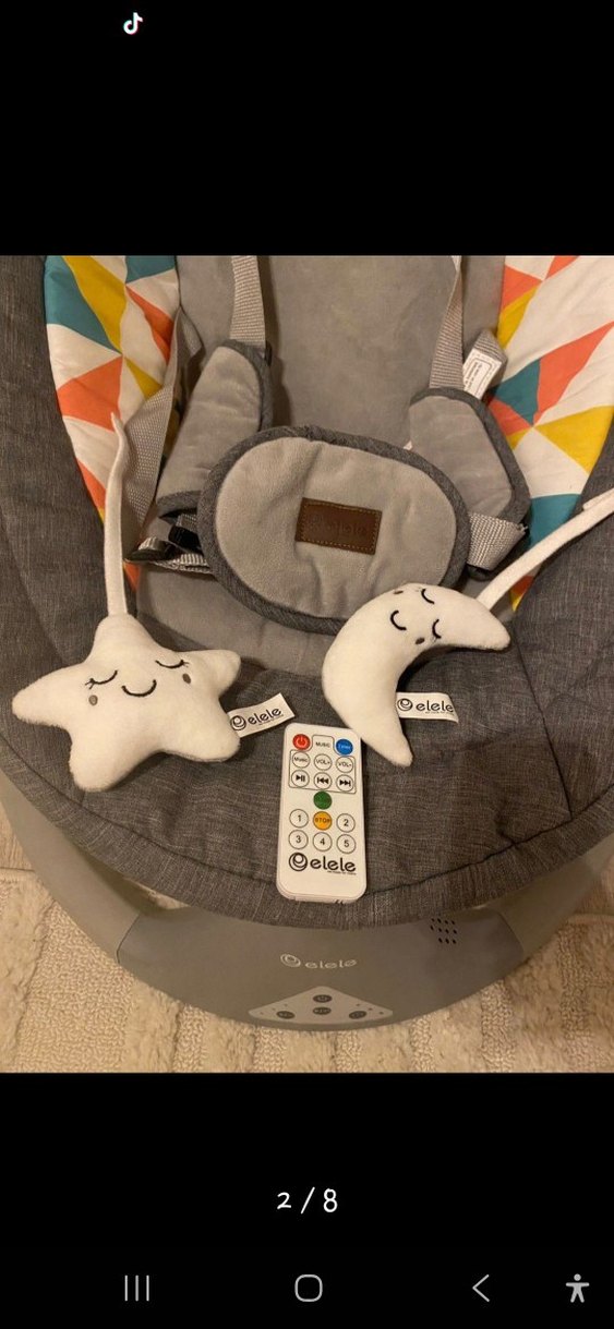 Elele Otomatik Sallanan Ana kucağı - Görsel 2