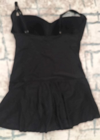 Siyah kadın etekli mayo - Görsel 2