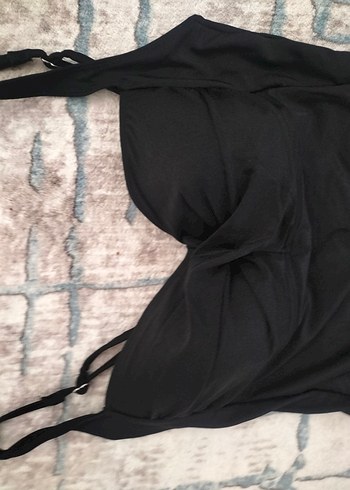 Siyah kadın etekli mayo - Görsel 8