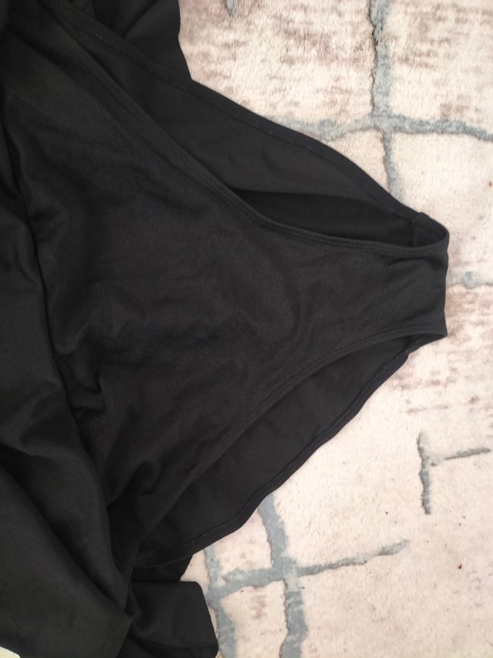 Siyah kadın etekli mayo - Görsel 3