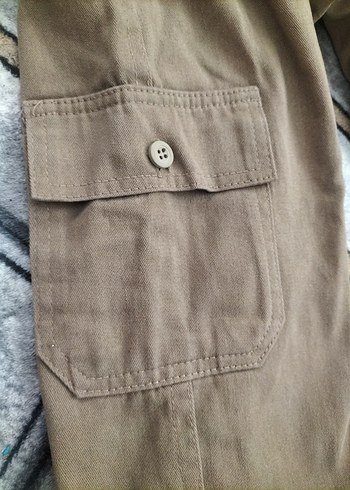 10 Yaş Beden kahverengi Renk Şen Bebe Okul Pantolonu