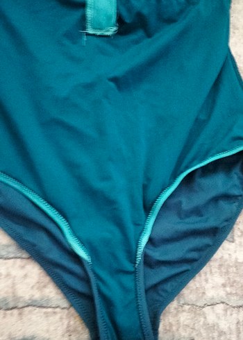 Fermuarlı Kolsuz Lacivert Mayo - Görsel 4