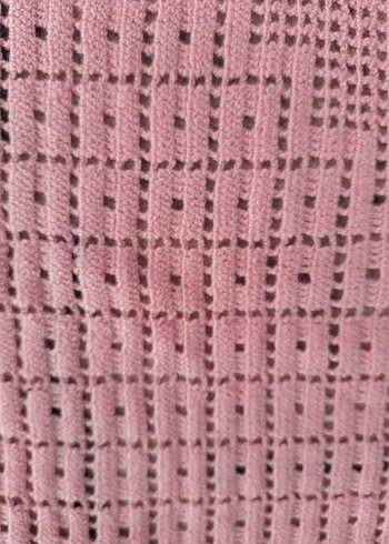 Püsküllü Dantel Detaylı yün peçete - Görsel 2