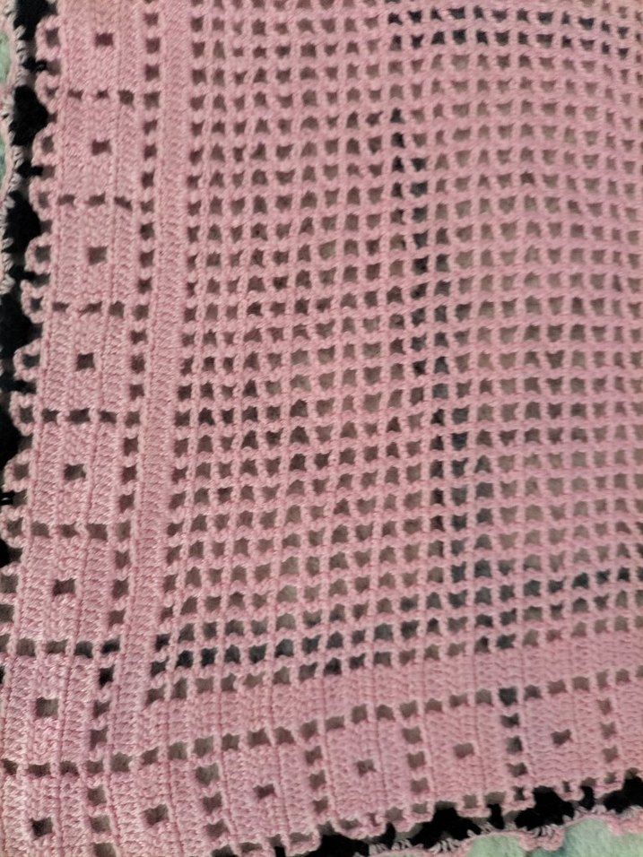 Püsküllü Dantel Detaylı yün peçete - Görsel 5