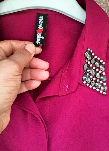38 Beden pembe Renk Bayan tunik