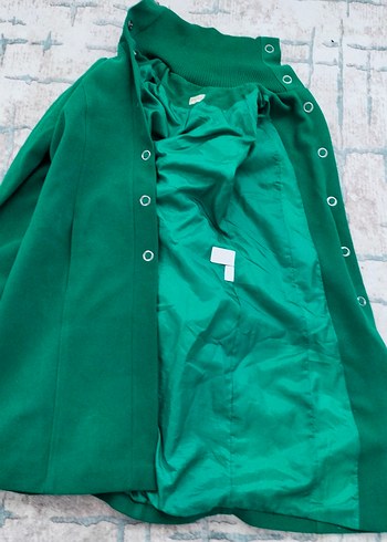 Bayan yün kaban - Görsel 4