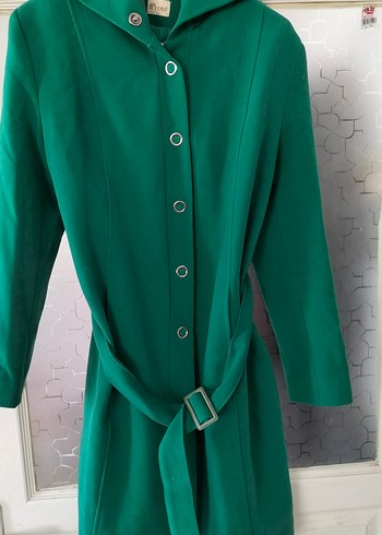 Bayan yün kaban - Görsel 6