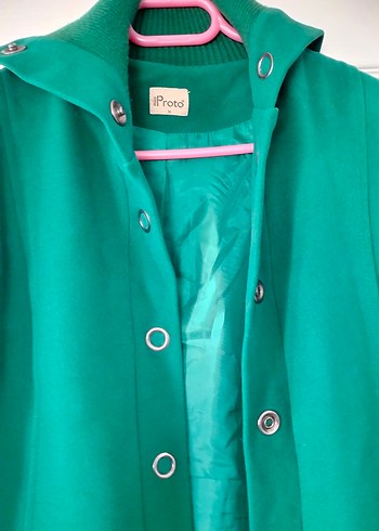 Bayan yün kaban - Görsel 3