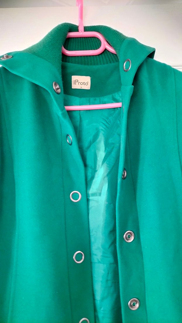 Bayan yün kaban - Görsel 3