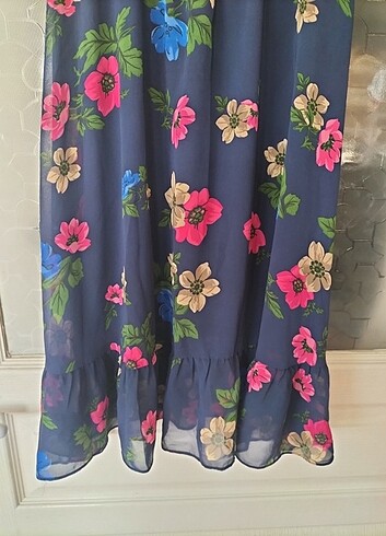 Bayan şifon elbise - Görsel 6