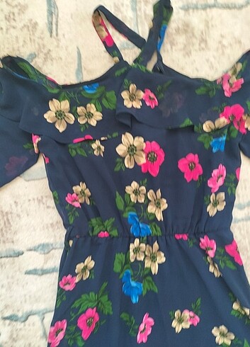 Bayan şifon elbise - Görsel 9