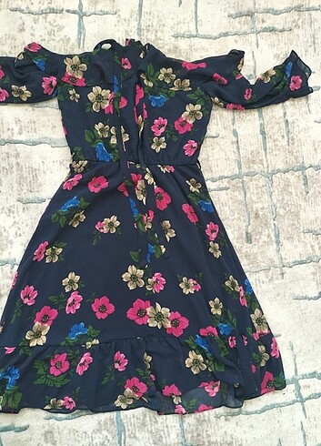 Bayan şifon elbise - Görsel 10