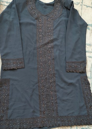 Tunik pantolon takım - Görsel 11