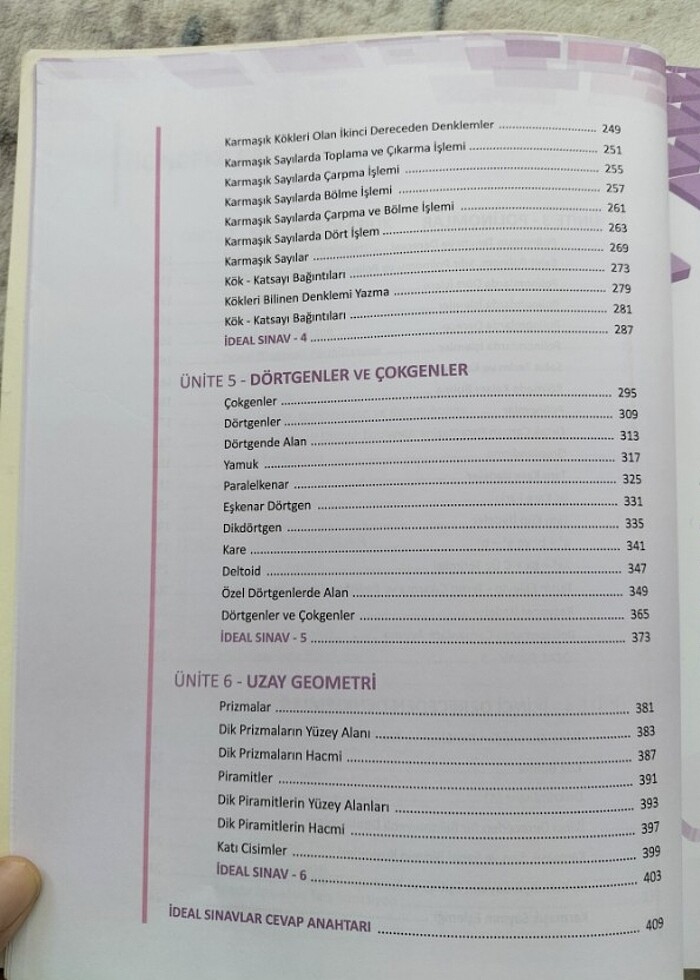 10.Sınıf Matematik Soru Bankası  - Görsel 3