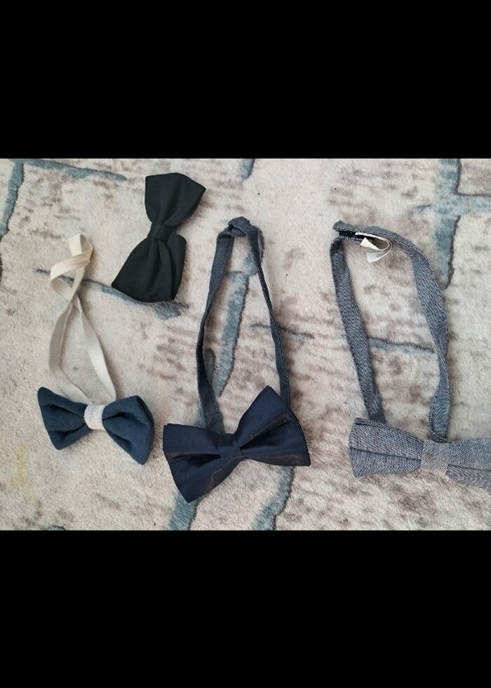 Pantolon lastik askısı ve papyon  - Görsel 3