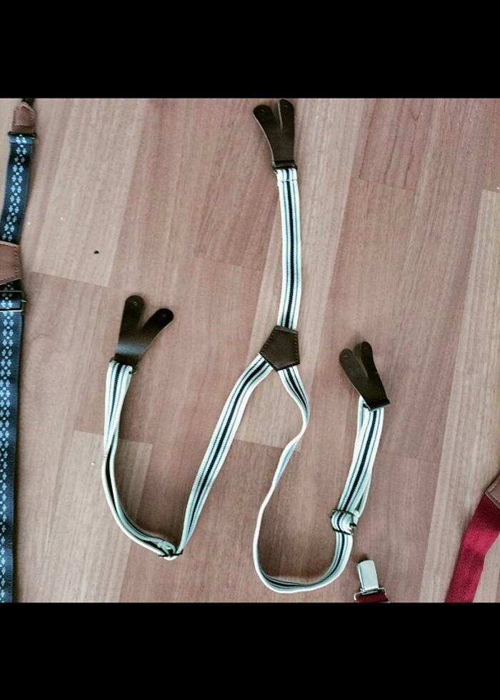 Pantolon lastik askısı ve papyon  - Görsel 5