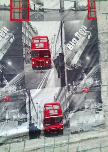 Çocuk odası 2 tane fon perde - Görsel 2