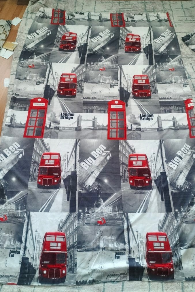 Çocuk odası 2 tane fon perde - Görsel 4