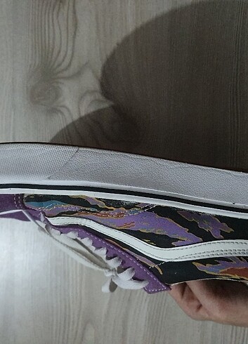 40 Beden çeşitli Renk vans mor desenli old school