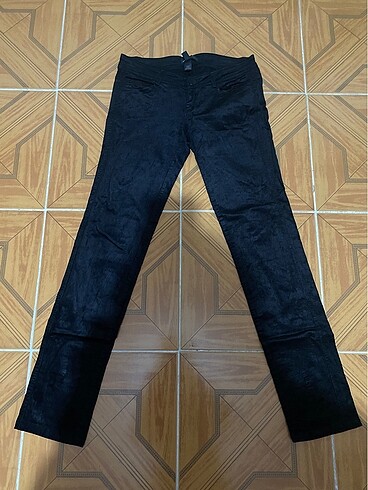 Mango Mango y2k kadife düşük bel pantolon