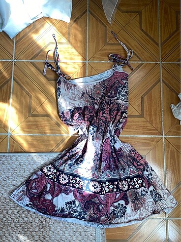 Vintage Love Yazlık elbise etek tril tril y2k vintage