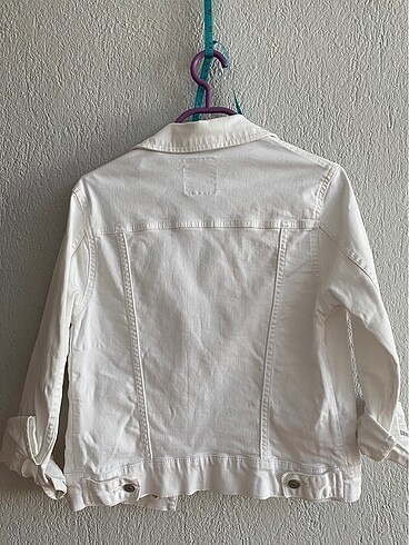 xs Beden LTB beyaz kot ceket yeni